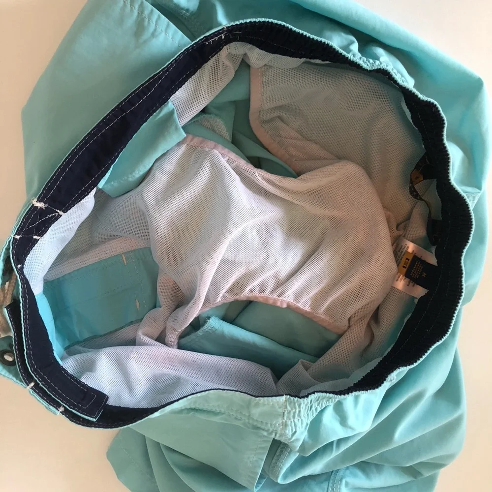 Polo Ralph Lauren Kailua Swim Trunks Aqua Blue Men’s M